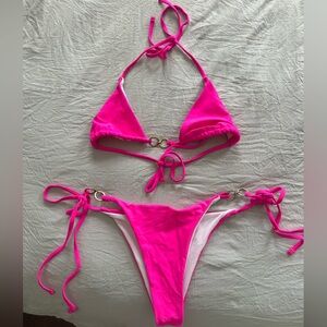 Hot Pink Bikini Set